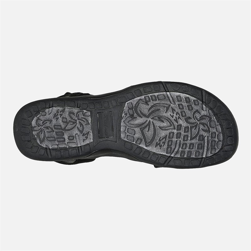 SKECHERS Sandales ajustées Reggae Femme Noir
