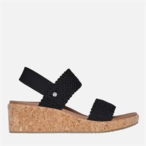 SKECHERS Dames Beverlee Arch Fit Sandalen Zwart