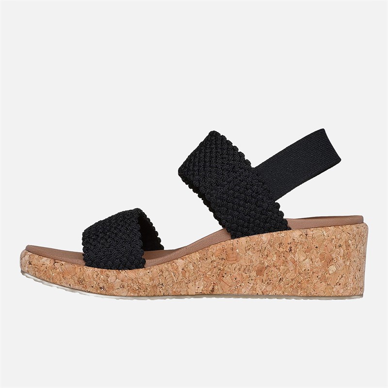 SKECHERS Sandales Beverlee Arch Fit Femme Noir