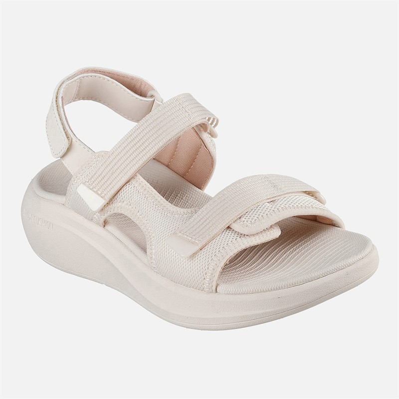 SKECHERS Sandales Essentielles Max Cushioning Femme Natur