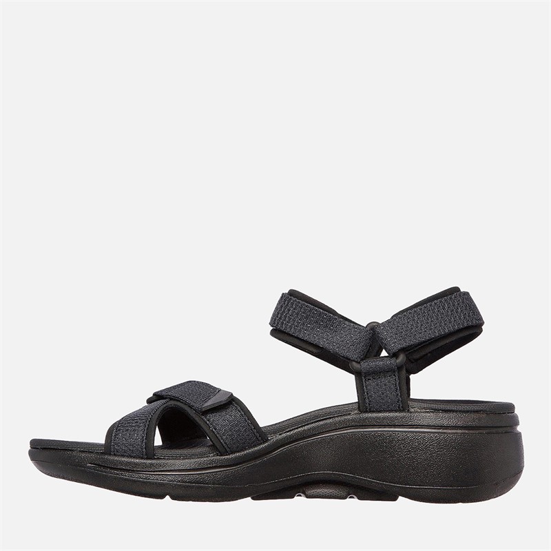 SKECHERS Sandales Gowalk Arch Fit Femme Noir