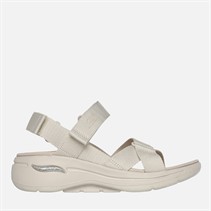 SKECHERS Dames Gowalk Arch Fit Sandalen Natur