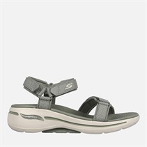 SKECHERS Dames Gowalk Arch Fit Sandalen Olive