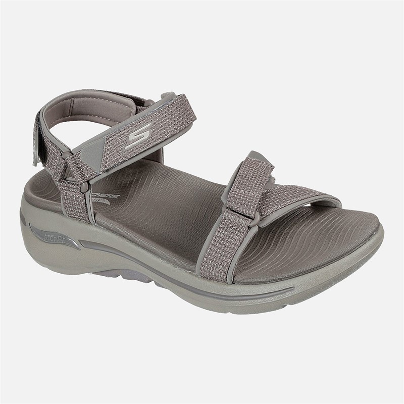 SKECHERS Sandales Gowalk Arch Fit Femme Dark Taupe