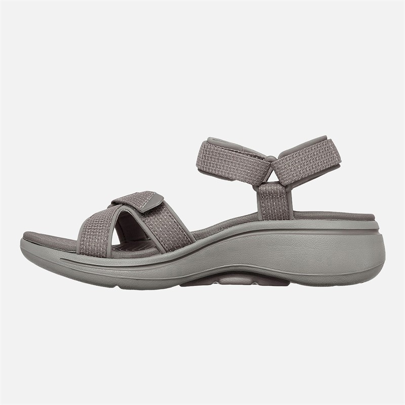 SKECHERS Sandales Gowalk Arch Fit Femme Dark Taupe