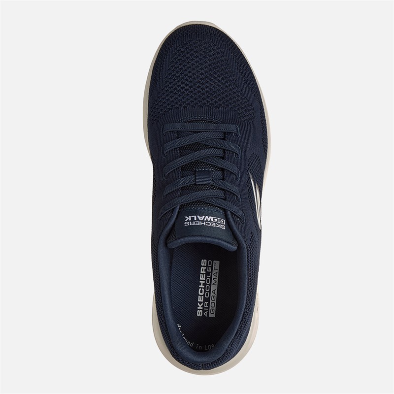 SKECHERS Mens Go Walk Max Maddoxx Sneakers Navy