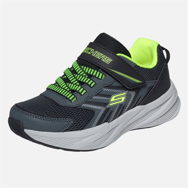 SKECHERS Drenge Microspec Tread Sneakers Gray