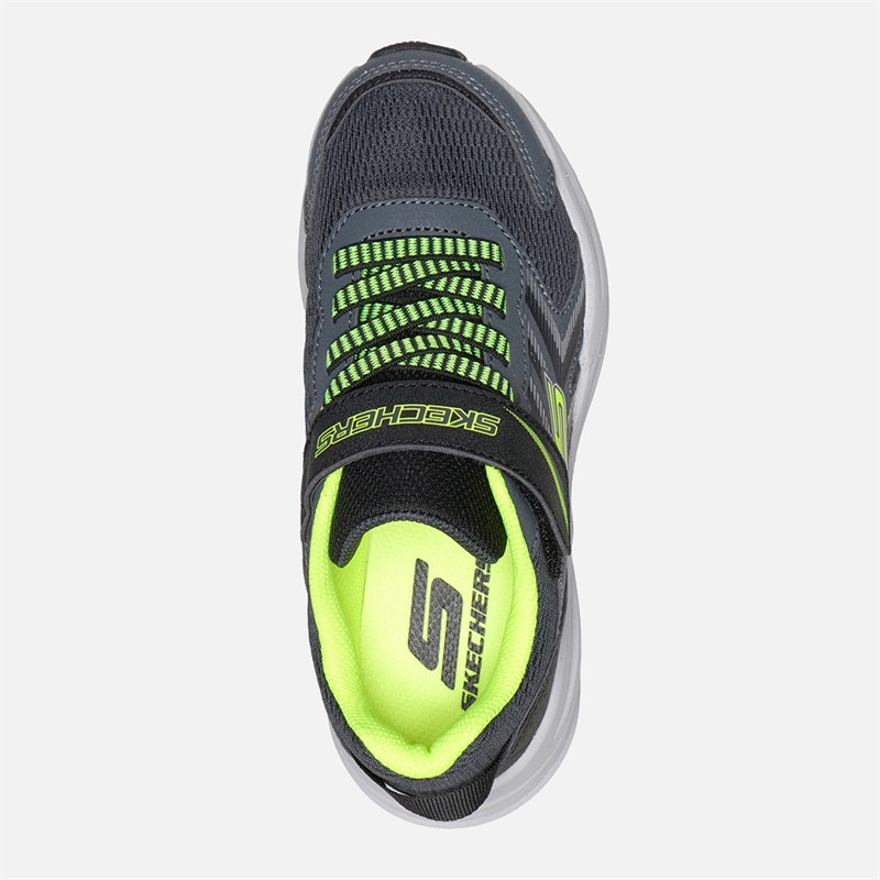 SKECHERS Drenge Microspec Tread Sneakers Gray