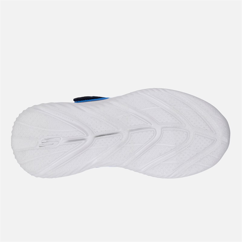SKECHERS Boys Bounder 2.0 Aqua Pace Waterproof Sneakers Navy