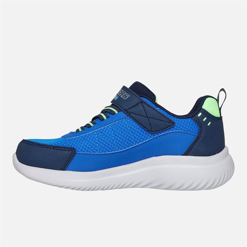 SKECHERS Boys Bounder 2.0 Aqua Pace Waterproof Sneakers Navy