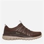 SKECHERS Womens Graceful Cozy Hug Sneakers Brown