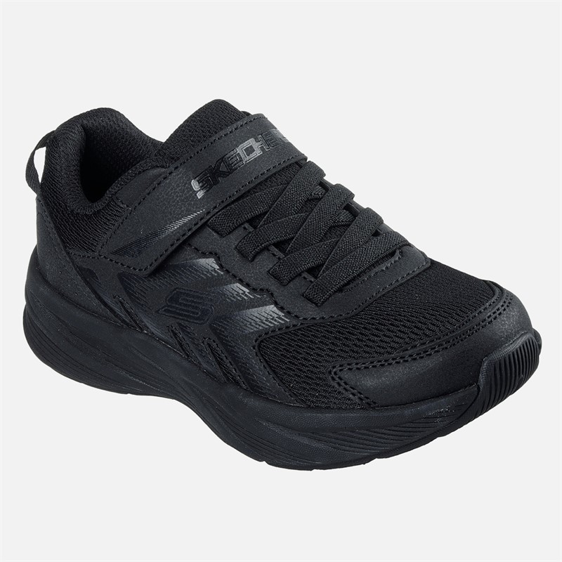 SKECHERS Drenge Microspec Tread Sneakers Sort