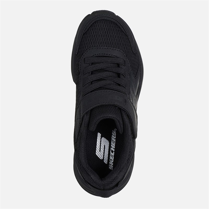 SKECHERS Drenge Microspec Tread Sneakers Sort
