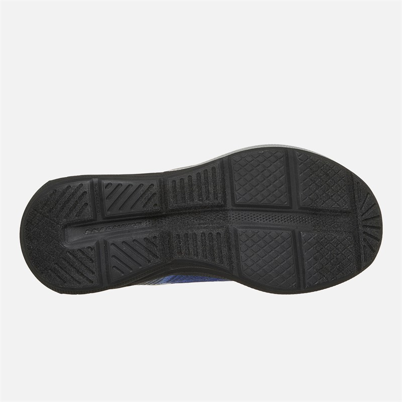 SKECHERS Boys Microspec Max Velocity Sneakers Blue