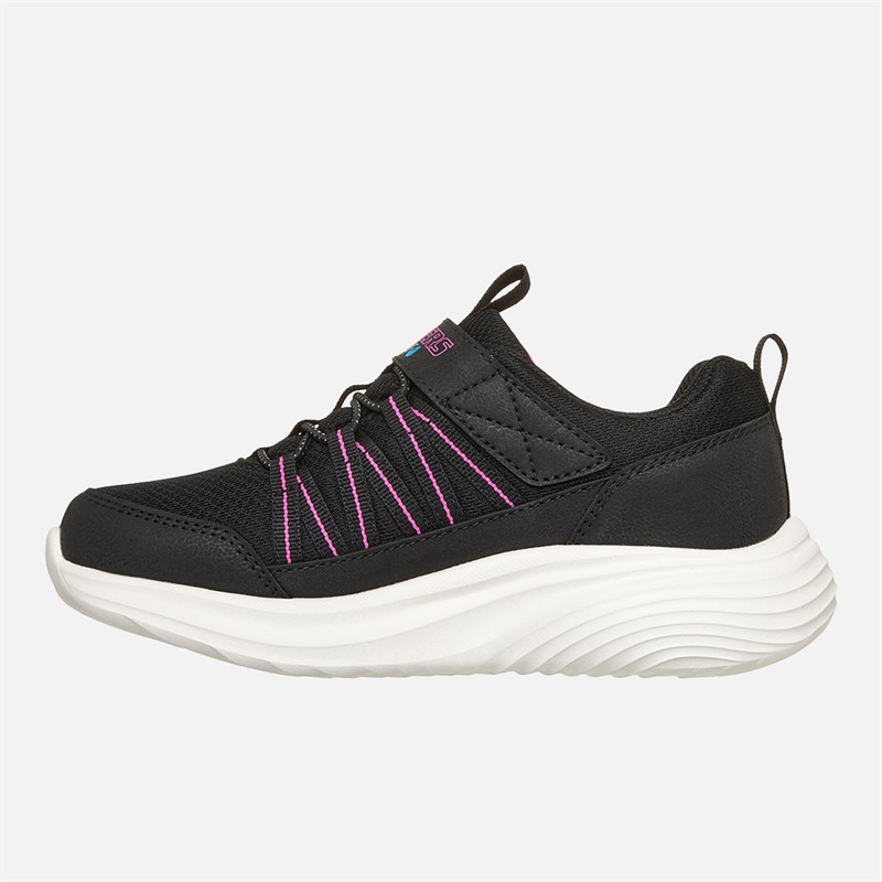 SKECHERS Girls Bounder Pro Waterproof Sneakers Black
