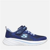 SKECHERS Girls Wave 92 Sneakers Navy