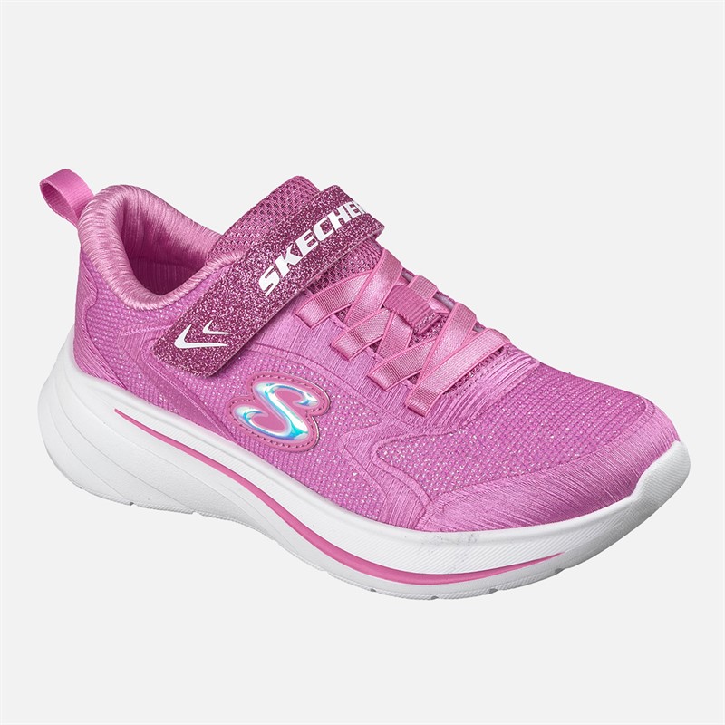 SKECHERS Girls Wave 92 Sneakers Pink