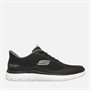 SKECHERS Herren Summits Leyter Slip Ins Sneaker Schwarz