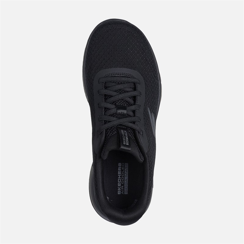 SKECHERS Womens Go Walk Joy Sea Wind Sneakers Black
