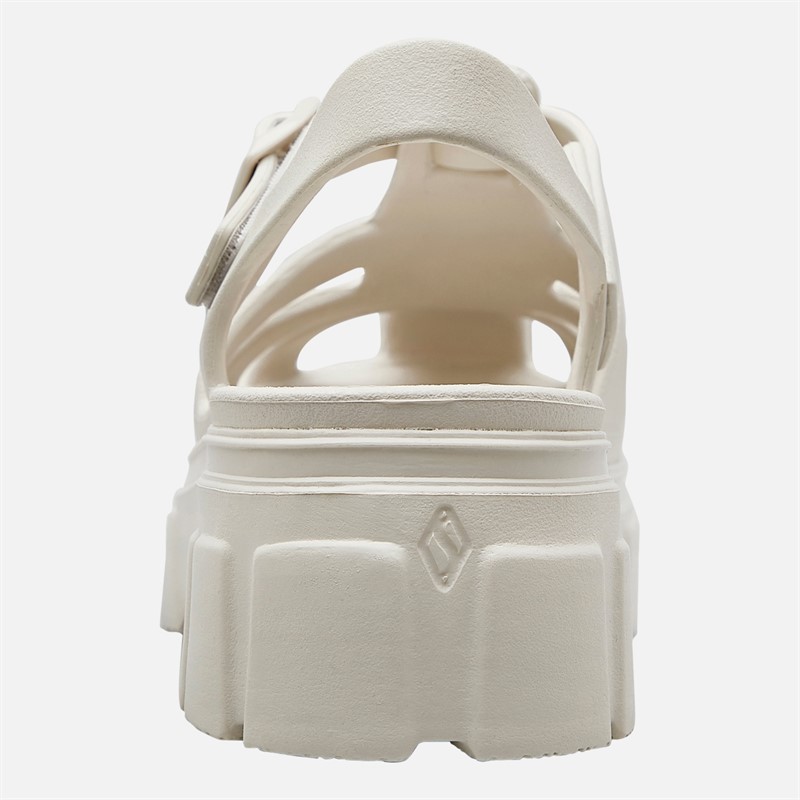 SKECHERS Womens Headliner Foamies Cher Sandals Natural