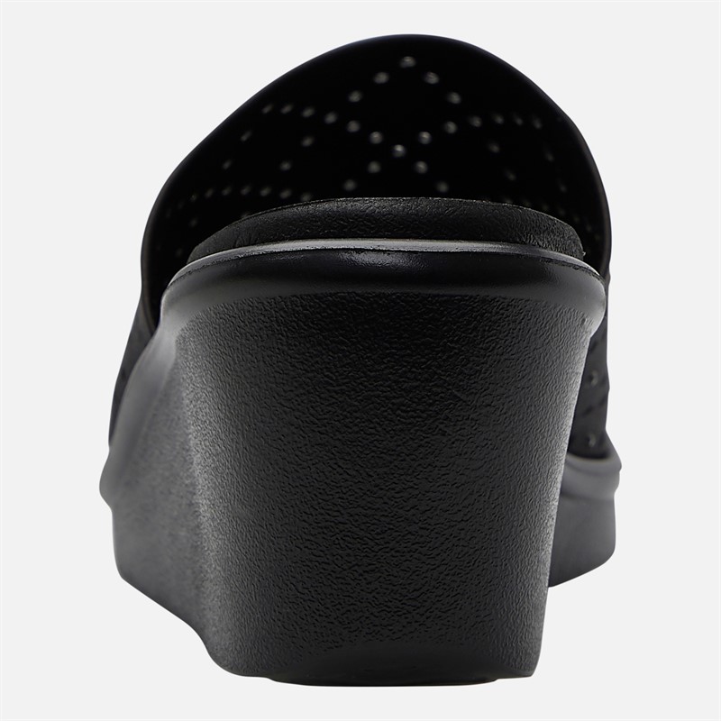 SKECHERS Womens Silky Take2 Rumble On Sandals Black