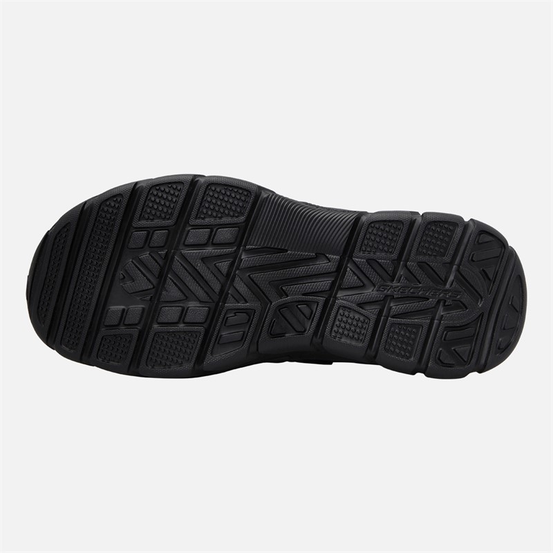 SKECHERS Mens Norvel Revolted SS Sandals Black