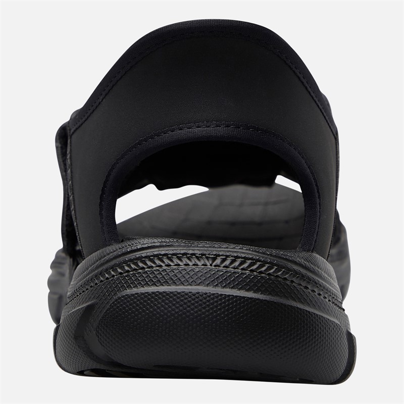 SKECHERS Mens Norvel Revolted SS Sandals Black