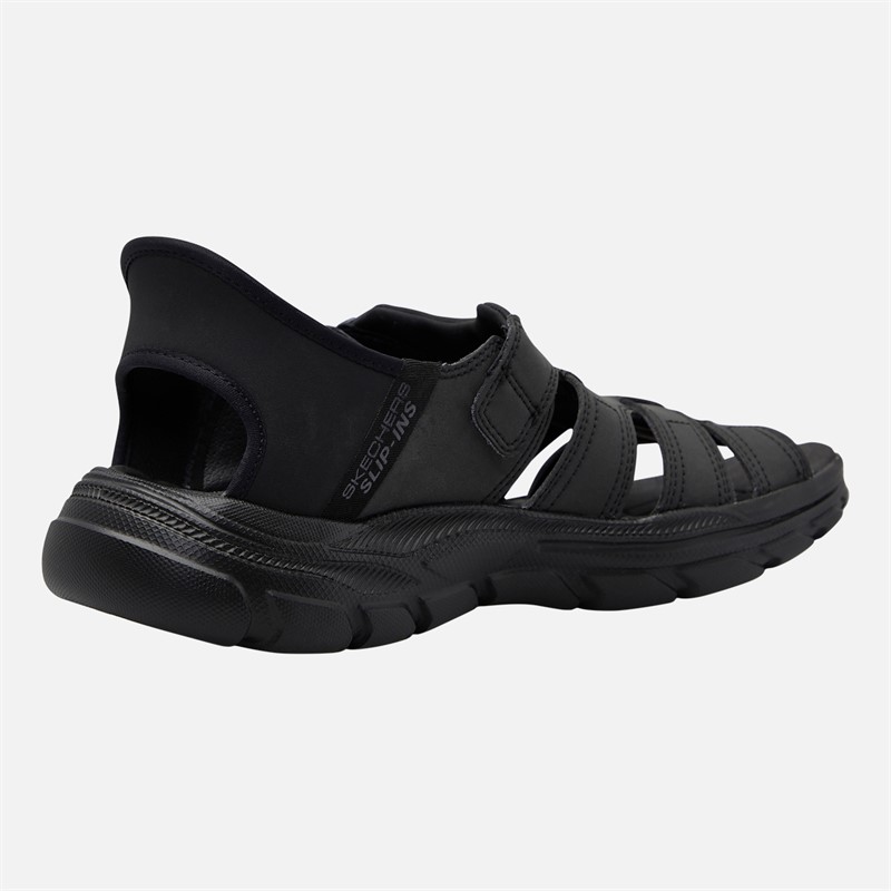 SKECHERS Mens Norvel Revolted SS Sandals Black