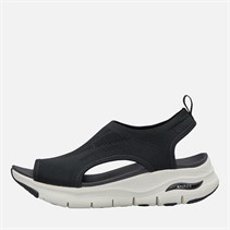 SKECHERS Womens City Catch Arch Fit Sandals Black