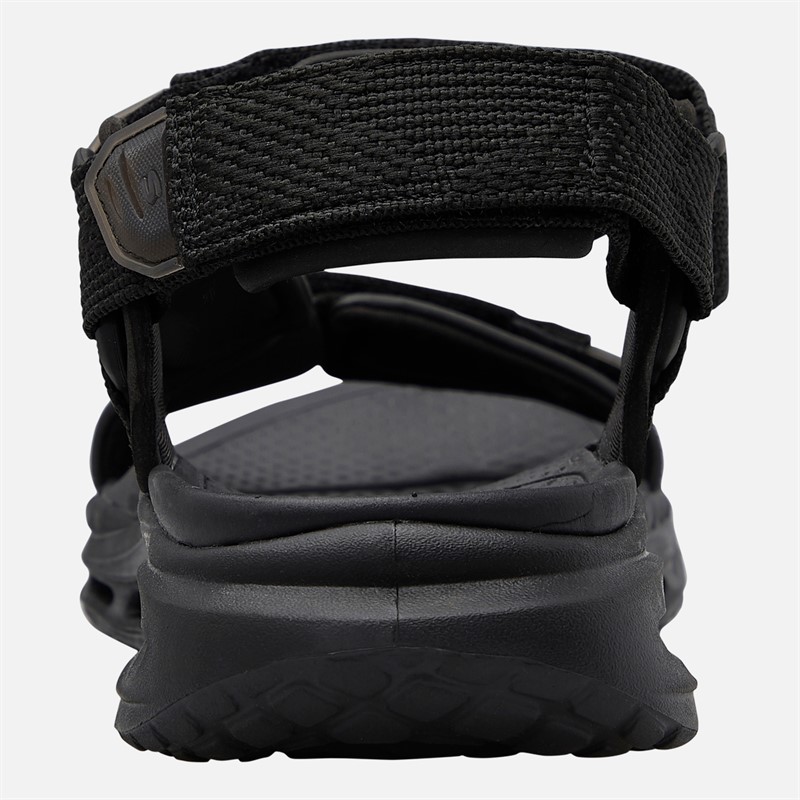 SKECHERS Mens Azusa Orvan Sd Sandals Black