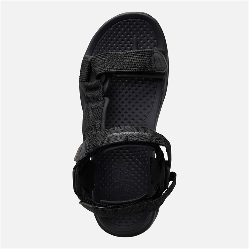 SKECHERS Mens Azusa Orvan Sd Sandals Black