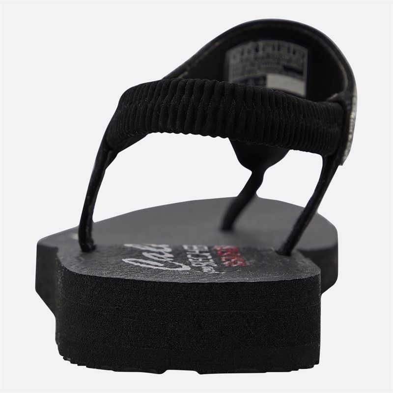 SKECHERS Womens Glamorous Muse Meditation Sandals Black