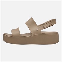 SKECHERS Womens Sunrise Arch Fit Upbeat Sandals Taupe