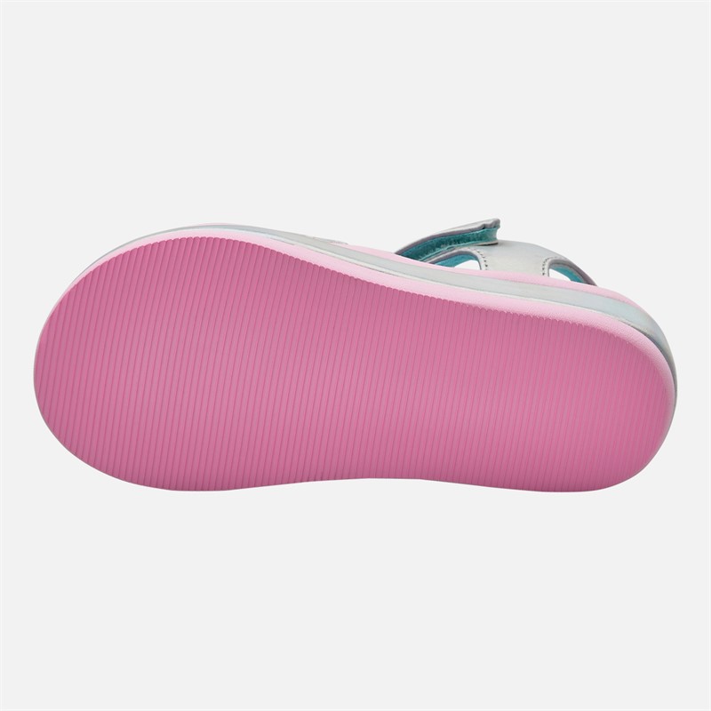 SKECHERS Infant Girls Confetti Splash Sunshines Sandals Silver/Multi