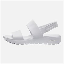 SKECHERS Womens Day Dream Arch Fit Footsteps Sandals White