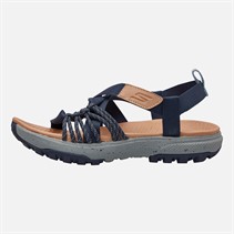 SKECHERS Womens Sidetracked Outdoor Ultra Sandals Navy