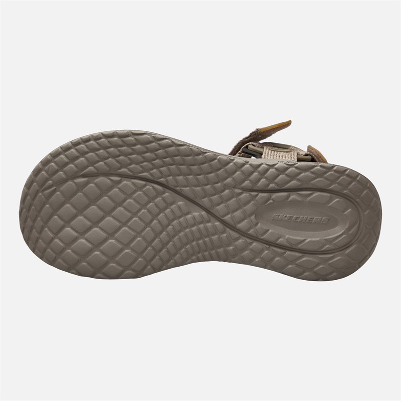 SKECHERS Mens Azusa Orvan SD Sandals Taupe