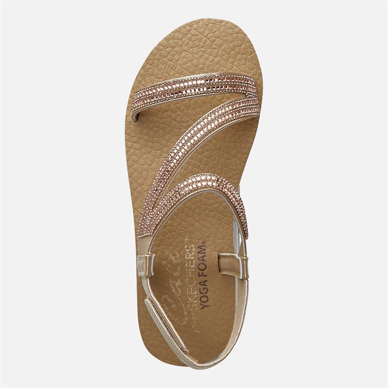 SKECHERS Womens Charming Aura Meditation Sandals Natural