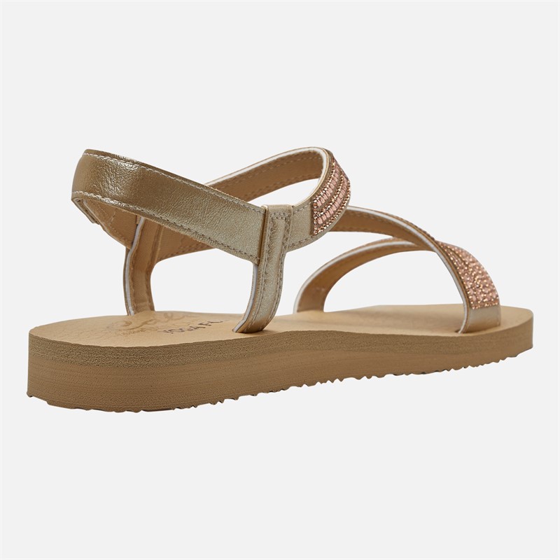 SKECHERS Womens Charming Aura Meditation Sandals Natural