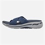 SKECHERS Womens Wondrous Go Walk Arch Fit Sandals Navy
