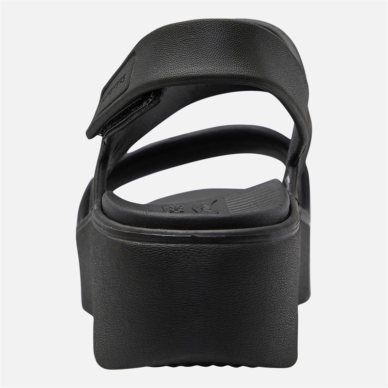 SKECHERS Womens Sunrise Arch Fit Upbeat Sandals Black