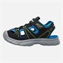 SKECHERS Infant Boys Valder Relix Sandals Black/Blue/Lime