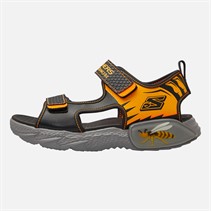 SKECHERS Boys Splash Bugtacular Creature Sandals Black/Yellow