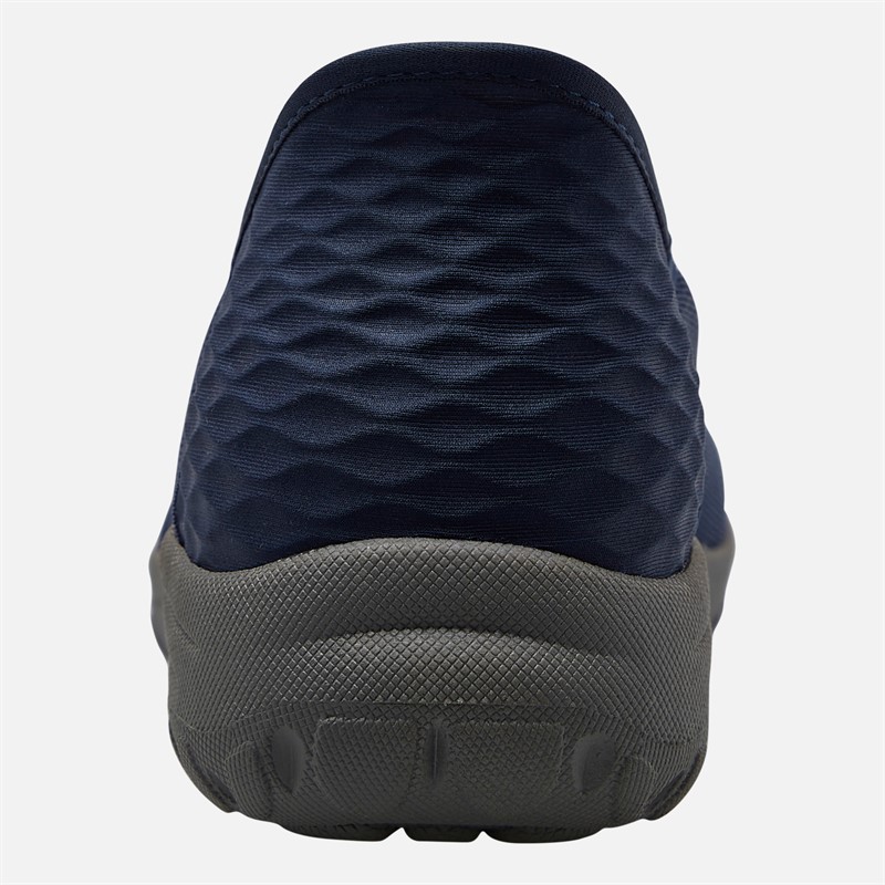 SKECHERS Womens Reggae Fest 2.0 Guiding Light Slip On Shoes Navy