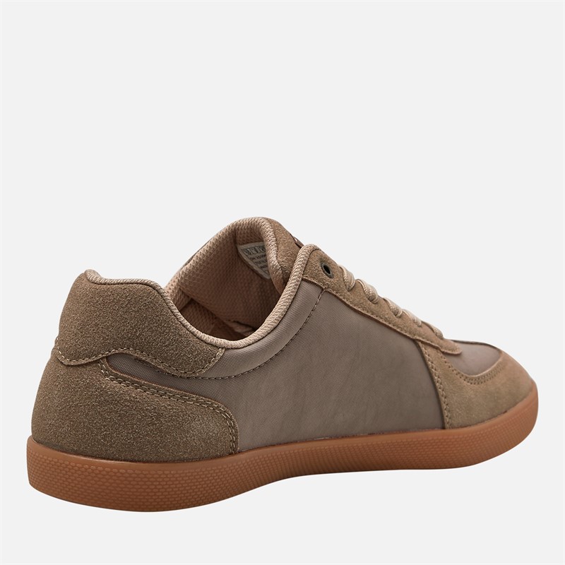 SKECHERS Mens Placer Camilo Trainers Taupe