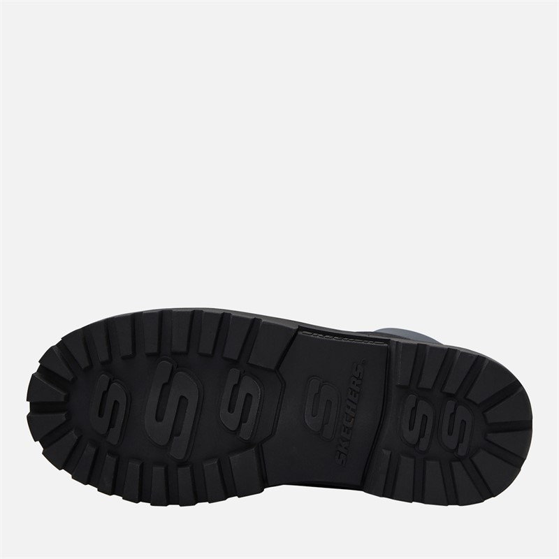 SKECHERS Kids Waterproof Power Reach Hydro Tread Boots Black