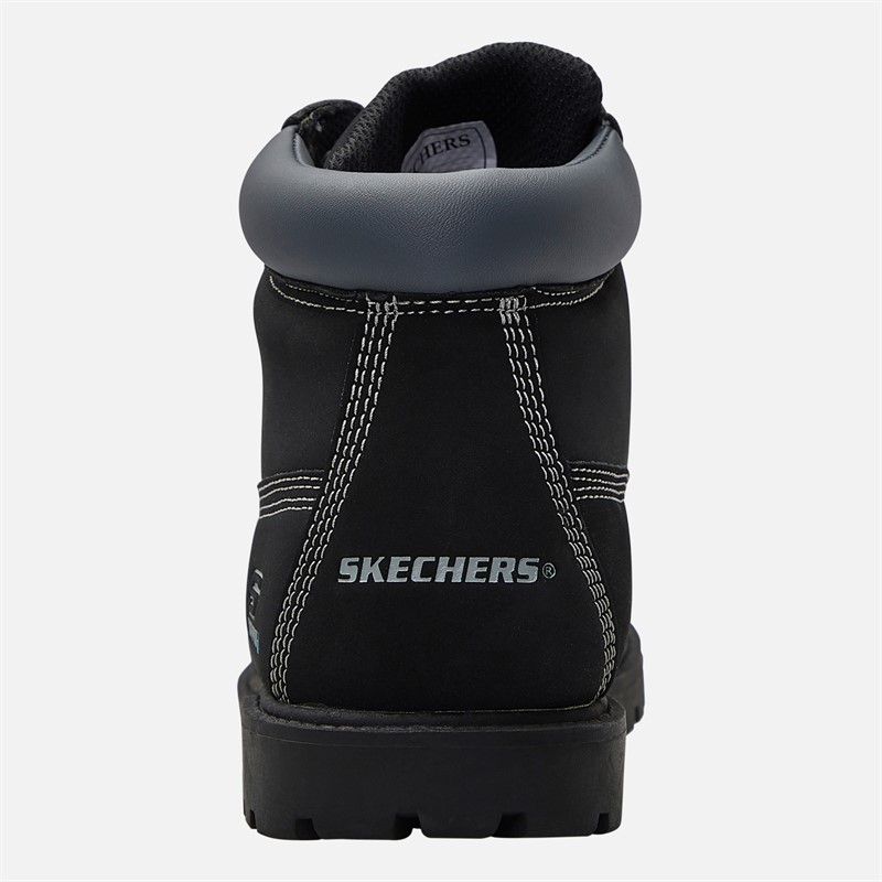 SKECHERS Kids Waterproof Power Reach Hydro Tread Boots Black