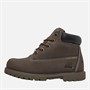 SKECHERS Kids Waterproof Power Reach Hydro Tread Boots Dark Brown