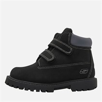 SKECHERS Infants Power Reach Lil' Lumberer Boots Black