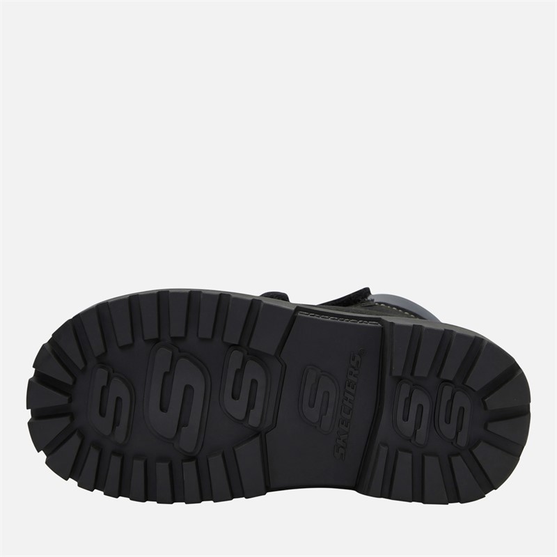 SKECHERS Infants Power Reach Lil' Lumberer Boots Black